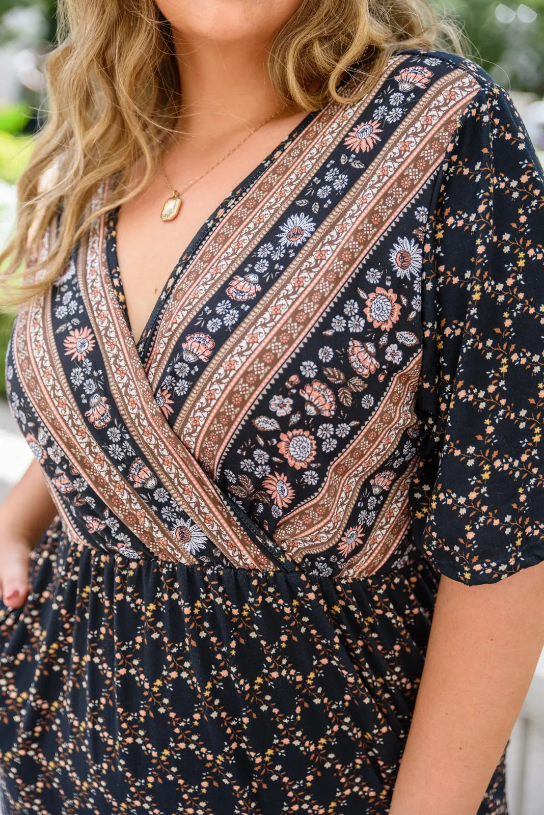 Calgary Cross Front Dress